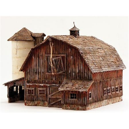 Woodland Scenics Old Weathered Barn - O-Scale WOO5865